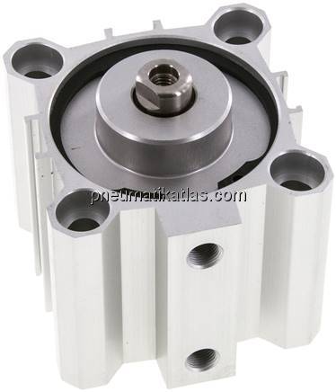 Kurzhubzylinder, doppeltwirkend, Kolben 63mm, Hub 25mm