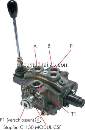 Anwendungsbeispiel: Regelpumpe mit doppeltwirkende