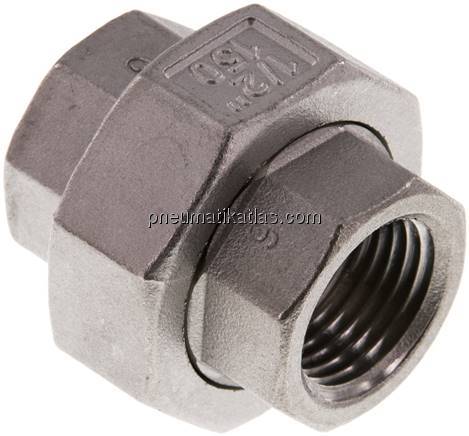 Verschraubung kon. dichtend NPT 1/2" (IG),1.4408