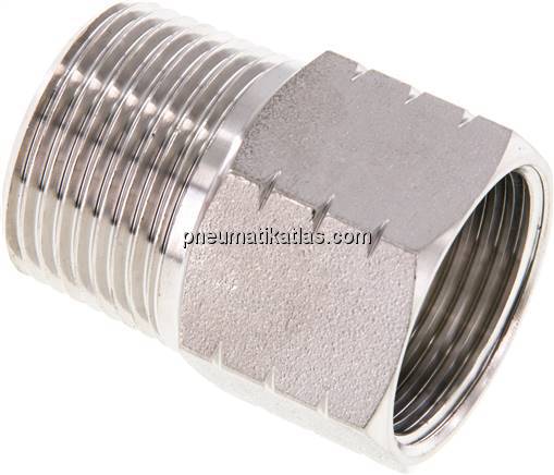 Reduziernippel R 1"(AG)-NPT 1"(IG), 1.4571