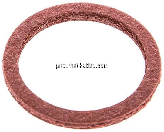Dichtring aus Vulkanfiber (14,2x17,9x1,5 mm)