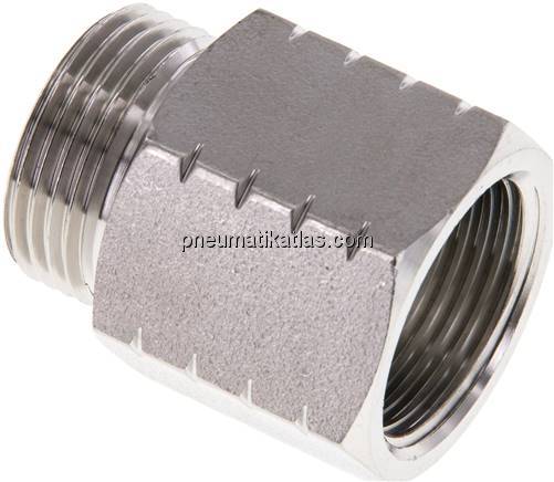 Reduziernippel G 3/4"(AG)-NPT 3/4"(IG), 1.4571