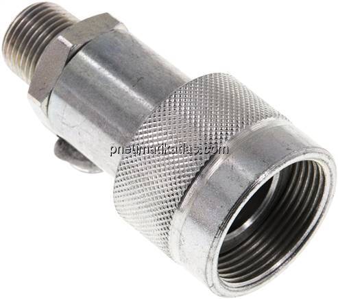 Hochdruck Schraubkupplung, Muffe, NPT 3/8" (AG)