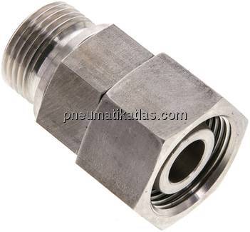 Einstellb. Schneidringverschr. M 27x2-20 S, 1.4571