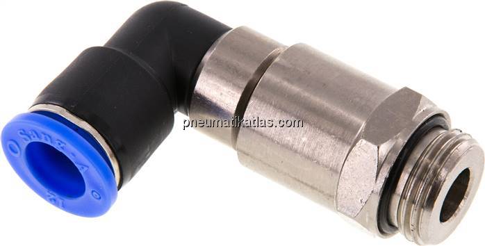 Winkel-Schnelldrehverschraubung G 1/2"-12mm, IQS-Standard