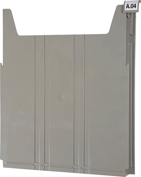 Ablagefach "BIG" 42 x 262 x 302 mm hellgrau