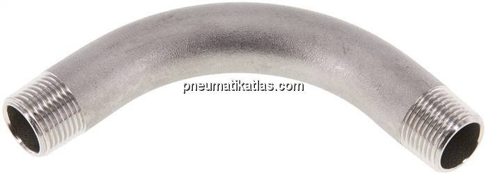 90°-Bogen R 3/8" (AG), 1.4401
