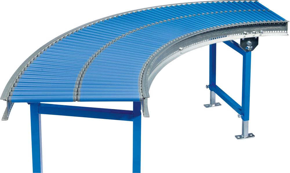 Klein-Rollenbahn B 400 mmW=90°/B=400mm/T=25mm Blume Förderanlagen
