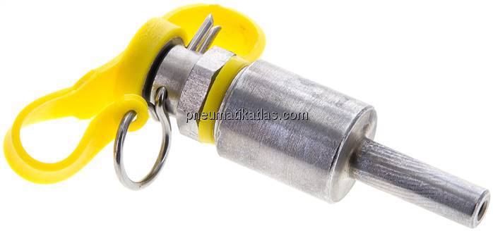 Steck-Messanschluss, 6mm-Rohrstutzen