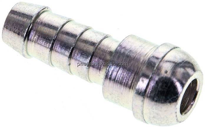 Schlauchnippel,60°-Dichtkegel,7 - 8mm f. M 16x1,5 -G 3/8"