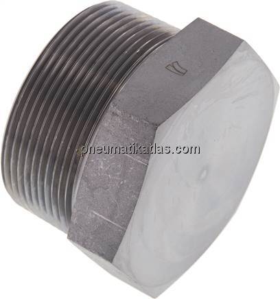 HD-Verschlussstopfen Außenskt. NPT 2", Stahl verzinkt