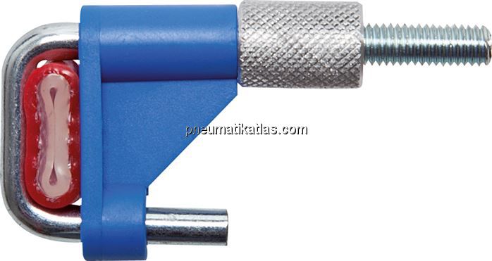 Exemplarische Darstellung: Durchfluss verschlossen