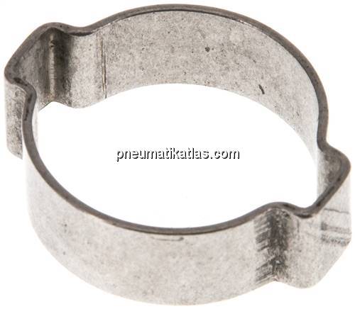 2-Ohr-Schlauchschelle 21 - 25mm, 1.4307 (W4)