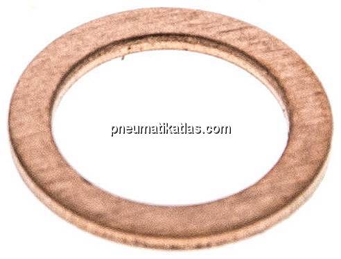 Dichtring aus Kupfer (8,2x11,9x1 mm)