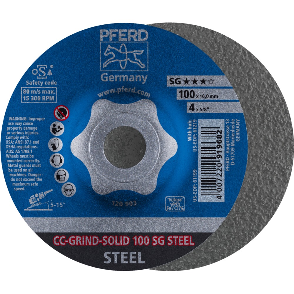 CC-GRIND (inkl. SOLID, FLEX, STRONG) CC-GRIND-SOLID 100 SG STEEL/16,0