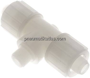 T-Verschraubung G 3/8"-20x13mm, PVDF