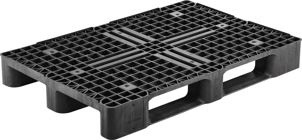 Kst.-Palette,durchbr. 1200x800x145mm, 1250kg VE 5 Stück