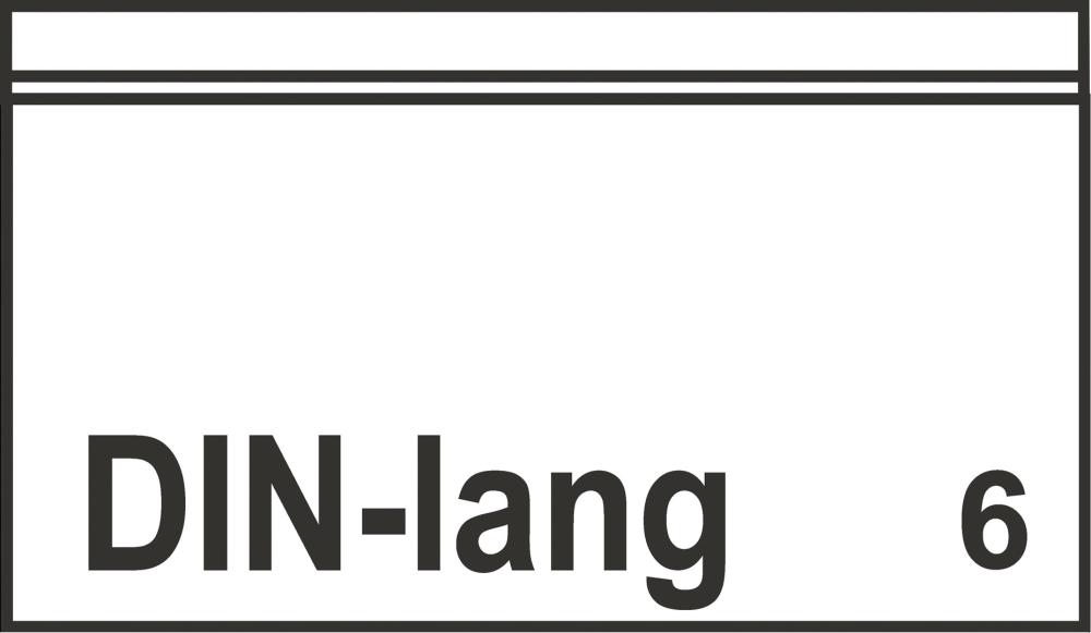Dokumententaschen 240x118mm, DIN-langVE1000