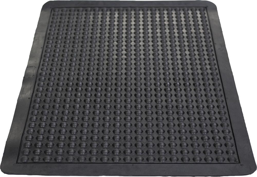 Schmutzfangmatte Yoga Dome Oil Einzelmatte 60 x 90 cm schwarz