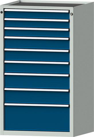 SCHUBL.SCHRANK V760 MODELL 4006 V- RAL 7035 / RAL 5010