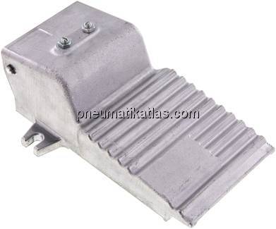 3/2-Wege (NC/NO)-Fußventil, G 1/4", Federrückstellung