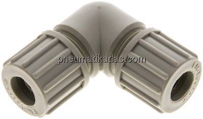 Winkel-Verschraubung 10x8mm, Polypropylen