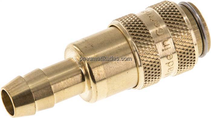 Kupplungsdose (NW5) 8 (5/16")mm Schlauch, Messing