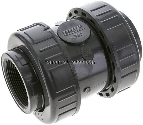 Rückschlagventil, PVC-U / EPDM, Rp 2"