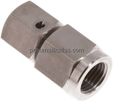 Manometer-Schneidringverschr. 8 L-G 1/4", 1.4571