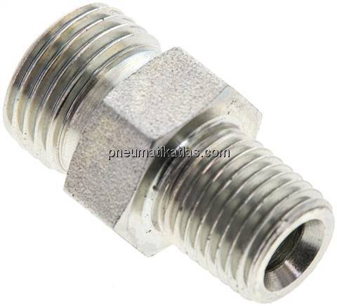 ORFS-Einschraubverschraubung UN 11/16"-16(AG)-NPT 1/4"