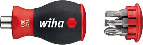 Bit-Magazinhalter Stubby 6-tlg. kombiniert Wiha