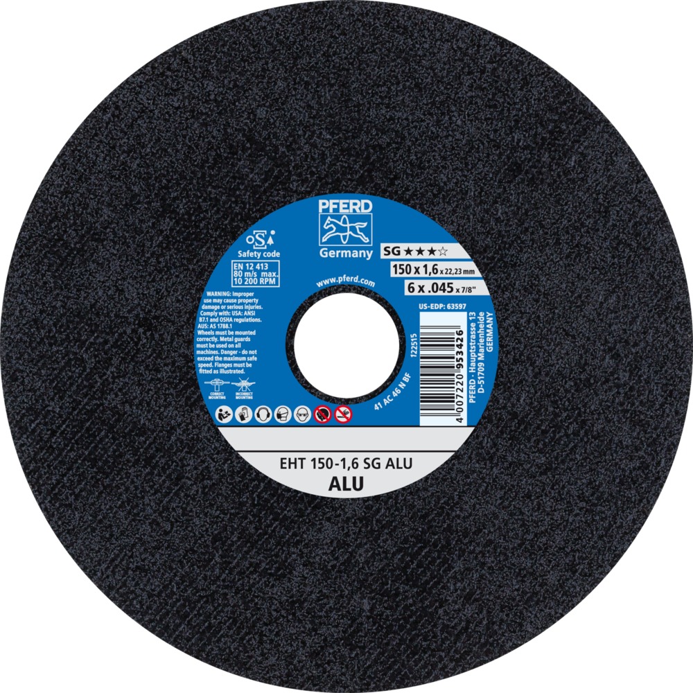 Trennscheiben EHT 150-1,6 SG ALU