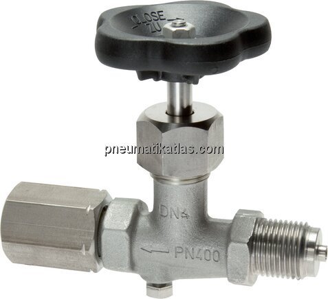 Exemplarische Darstellung: Manometer-Absperrventil