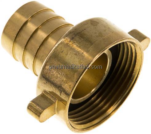 2/3-Schlauchtülle, mit Mutter G 1-1/4"-25 (1")mm, gerade