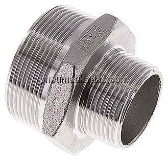 Doppelnippel R 2"-R 1-1/4", 1.4408