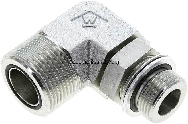 ORFS-Winkeleinschraubverschraubung UN 1-7/16"-12-G 3/4"