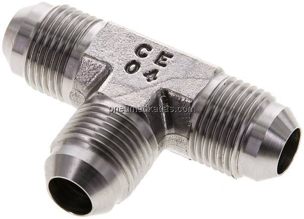 T-Stück,UNF 3/4"-16 AG (JIC), V4A