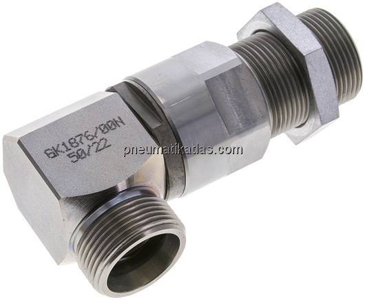 Hochdruck-Winkel-Schott-Drehverschraubung 25 S (M36x2)