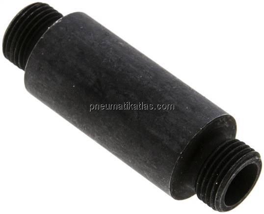 Schott-Anschweißverschraubung 10 S (M18x1,5), ohne Mutter & Schneidring, Stahl p