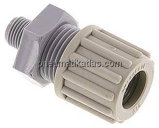 Gerade Verschraubung G 1/8"-12x9mm, PA