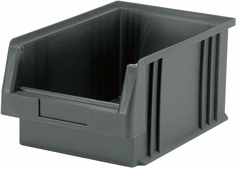 Sichtlagerkasten PLK 2 B213xT330xH150 mm grau LA-KA-PE