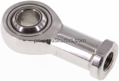 Gelenkkopf, M 12x1,25, Edelstahl