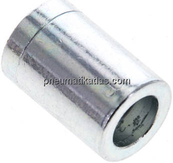 Pressanschluss Hülse 1 SN...W & 2 SN ...W (Schlauch geschält), 20,5 x 31 (Da x L