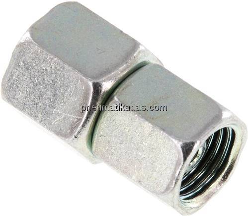 Gerader Verbinder 8 S-6 S, Stahl verzinkt