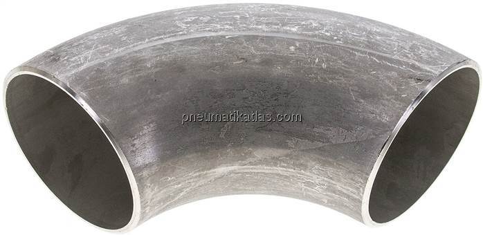 Rohrbogen Typ3, 88,9x3,2mm, 1.4541, nahtlos, EN 10253 Typ A (DIN 2605)