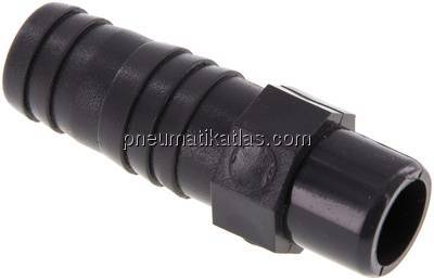 Klebe-Schlauchtülle, PVC-U, 20mm, Schlauch 20mm