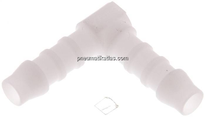 Winkel-Schlauchverbinder 6 (1/4")mm, POM