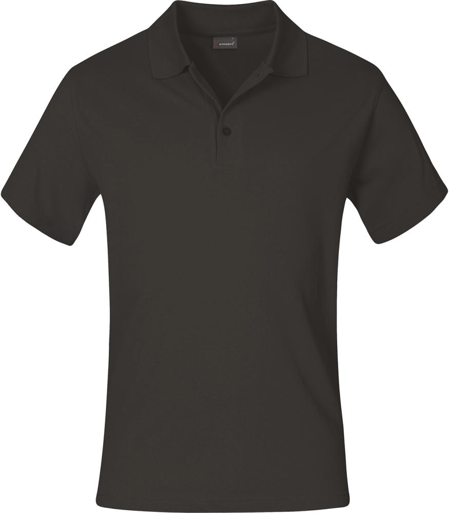 Poloshirt, charcoal, Gr.3XL