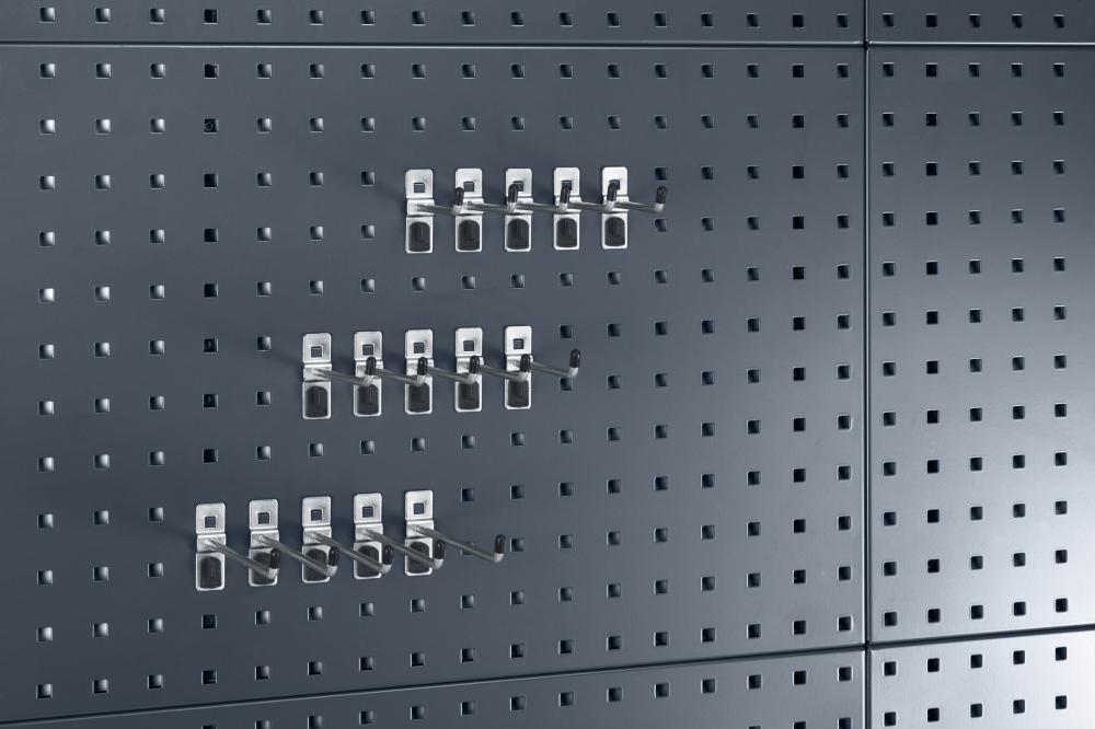 Hakensortiment 15-teilig für Lochplatten für Lochplatten bott