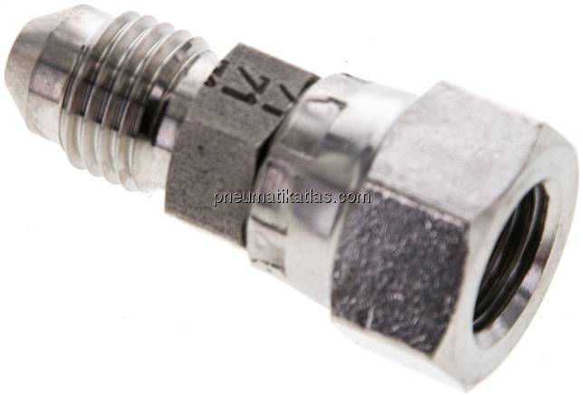 Reduziernippel UNF 7/16"-20(JIC-AG)-UNF 7/16"-20(JIC-IG)